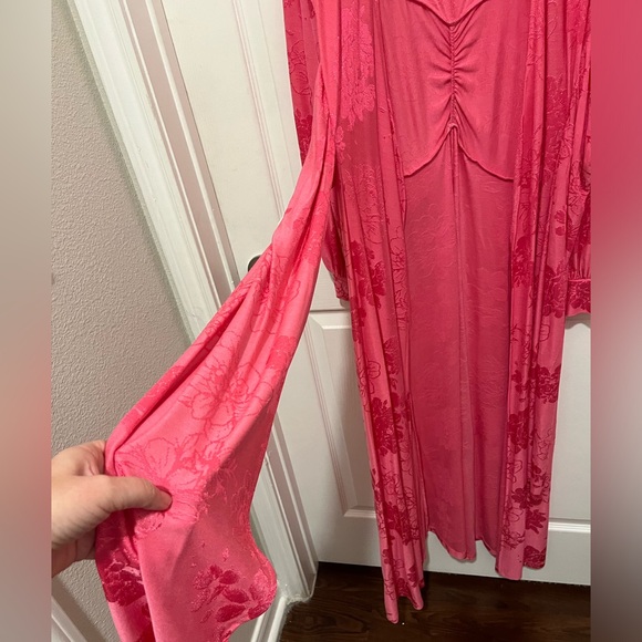 NWT ZARA Floral Maxi Dress Size S - Picture 4 of 12